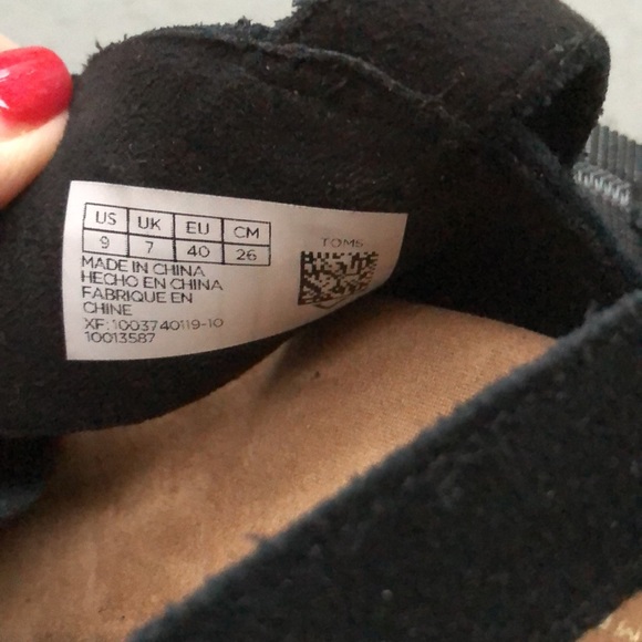 Tom’s Ibiza Sandals- Black 9 - Picture 12 of 12